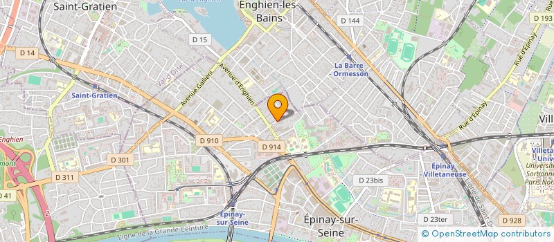 localisation de l'entreprise MADAME FATIMA ADJROUD à EPINAY-SUR-SEINE