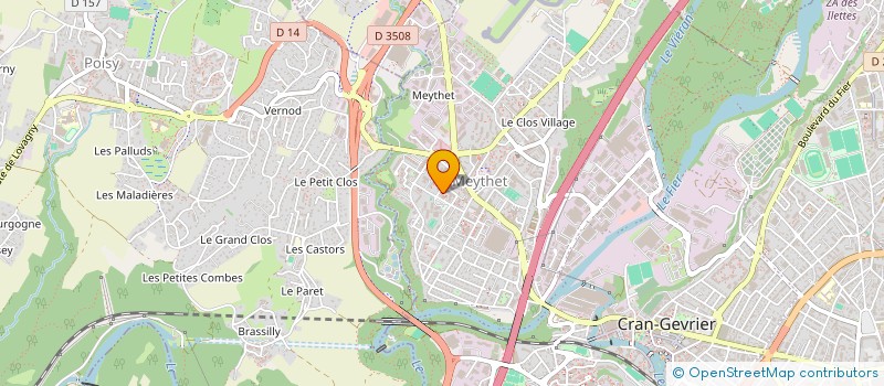 localisation de l'entreprise MADAME FATIMA AFFARI à ANNECY