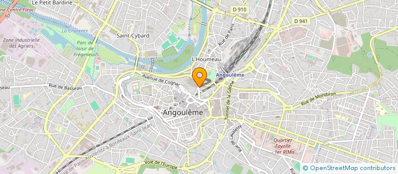 localisation de l'entreprise MADAME FATIMA AHRAD à ANGOULEME
