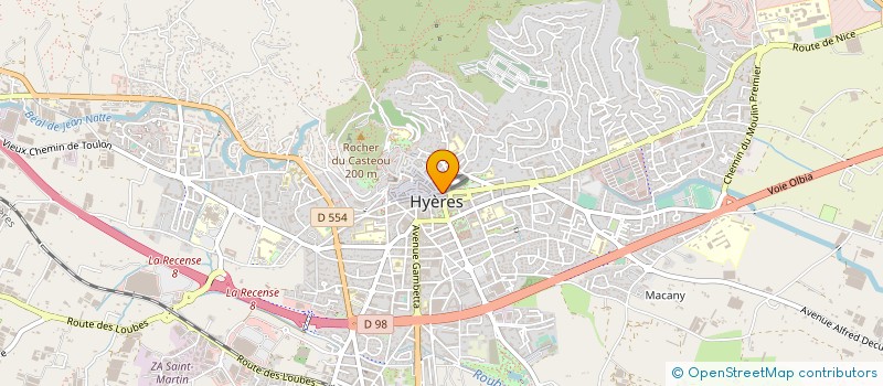 localisation de l'entreprise MADAME FATIMA AHRIOUI à HYERES