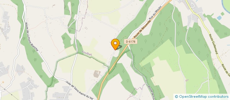 localisation de l'entreprise MADAME FATIMA AISSAOUI  FOULBEC