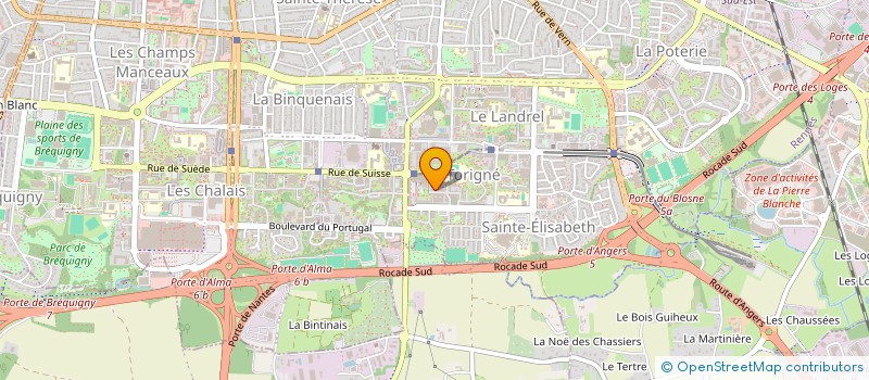 localisation de l'entreprise MADAME FATIMA AIT  MERRI  RENNES