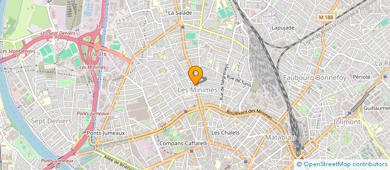 localisation de l'entreprise MADAME FATIMA AKAMCHT  TOULOUSE