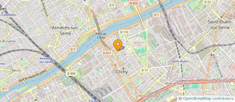 localisation de l'entreprise MADAME FATIMA AKARKACH BOUTASSAA à CLICHY