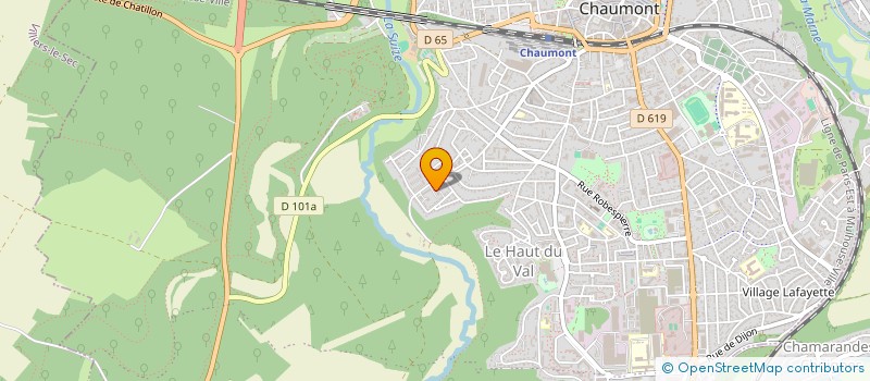 localisation de l'entreprise MADAME FATIMA AL HAJ AHMAD à CHAUMONT