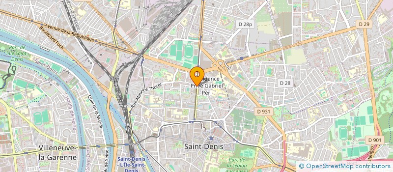 localisation de l'entreprise MADAME FATIMA AMARA à SAINT-DENIS