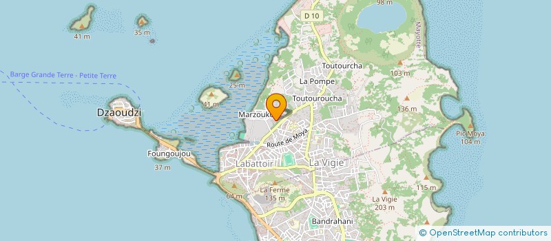 localisation de l'entreprise MADAME FATIMA ANLIMOUDINE  DZAOUDZI