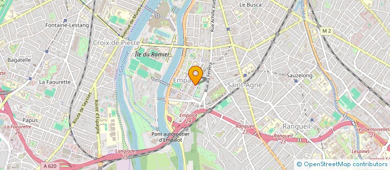 localisation de l'entreprise MADAME FATIMA AOUAD  TOULOUSE