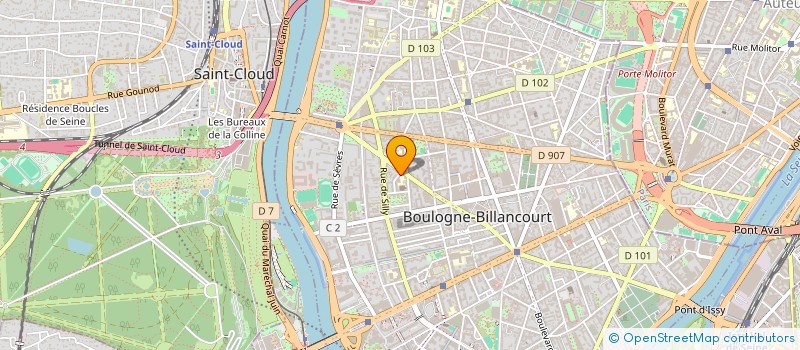 localisation de l'entreprise MADAME FATIMA ARIF  BOULOGNE-BILLANCOURT