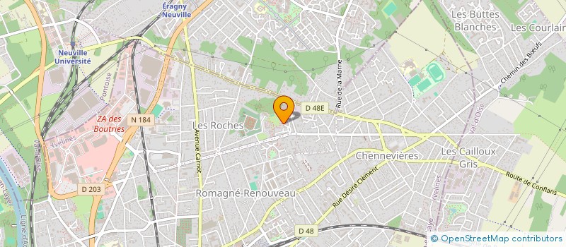 localisation de l'entreprise MADAME FATIMA ASSOUMANI  CONFLANS-SAINTE-HONORINE