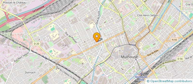 localisation de l'entreprise MADAME FATIMA AYAD  MULHOUSE