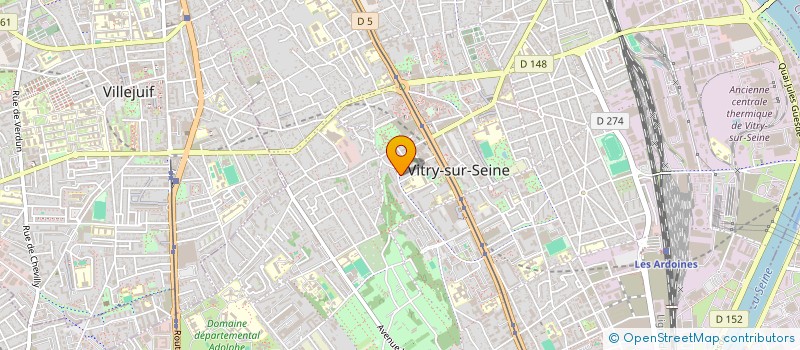 localisation de l'entreprise MADAME FATIMA BAGAEVA à VITRY-SUR-SEINE