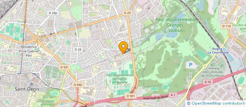 localisation de l'entreprise MADAME FATIMA BAH  SAINT-DENIS