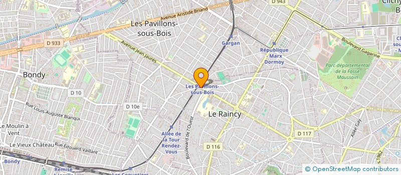localisation de l'entreprise MADAME FATIMA BAREK  LE RAINCY