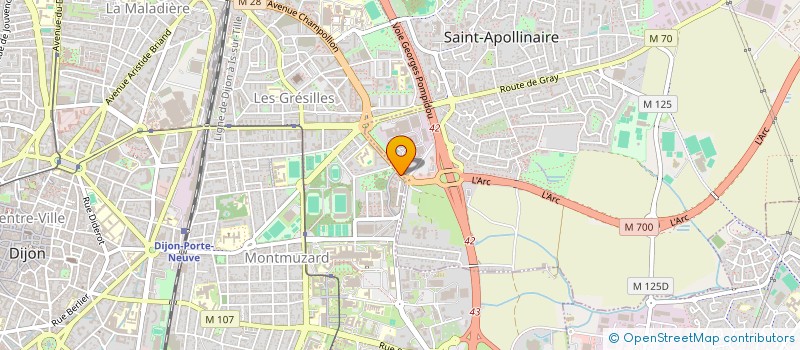 localisation de l'entreprise MADAME FATIMA BARRY à DIJON