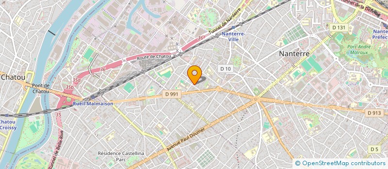 localisation de l'entreprise MADAME FATIMA BAZILLE  NANTERRE