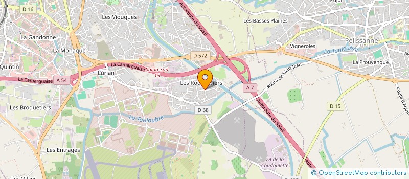 localisation de l'entreprise MADAME FATIMA BELAID  SALON-DE-PROVENCE