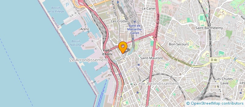 localisation de l'entreprise MADAME FATIMA BELAIDI à MARSEILLE