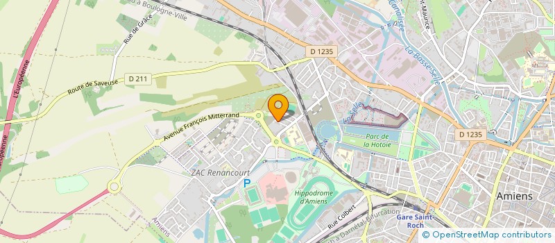localisation de l'entreprise MADAME FATIMA BELHADI à AMIENS