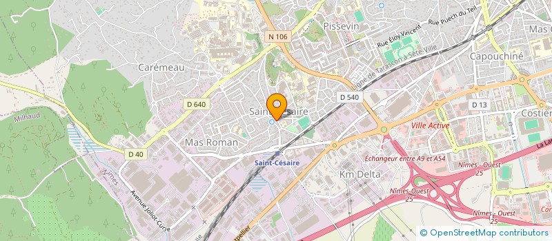 localisation de l'entreprise MADAME FATIMA BELKACEM  NIMES