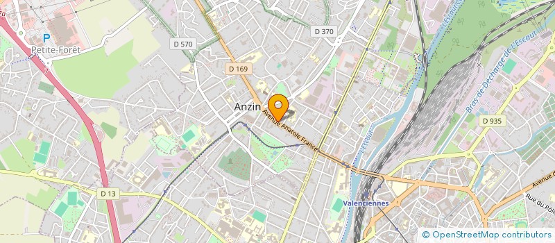 localisation de l'entreprise MADAME FATIMA BELKATEB  ANZIN