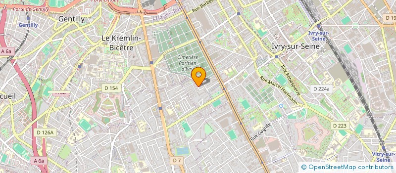 localisation de l'entreprise MADAME FATIMA BELKHEIR à IVRY-SUR-SEINE