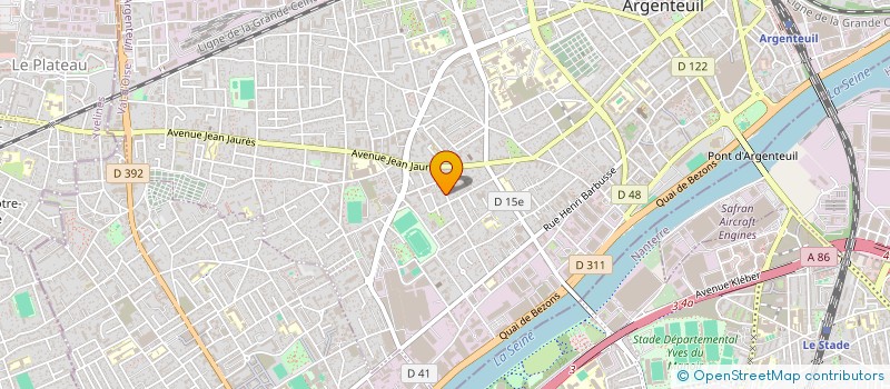 localisation de l'entreprise MADAME FATIMA BELLAKHDAR à ARGENTEUIL