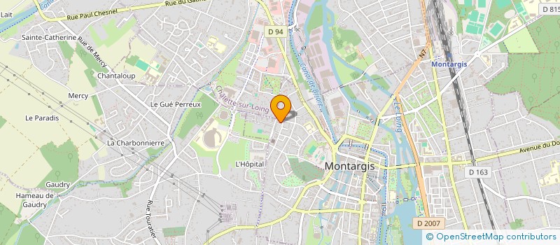 localisation de l'entreprise MADAME FATIMA BELLATRECHE  MONTARGIS