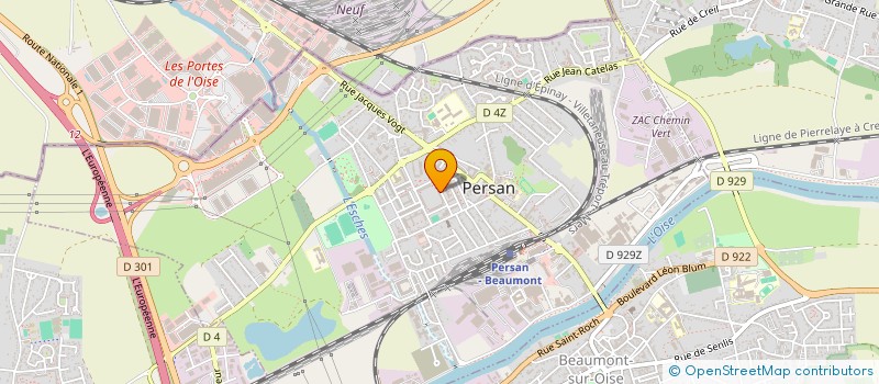 localisation de l'entreprise MADAME FATIMA BELMIR  PERSAN