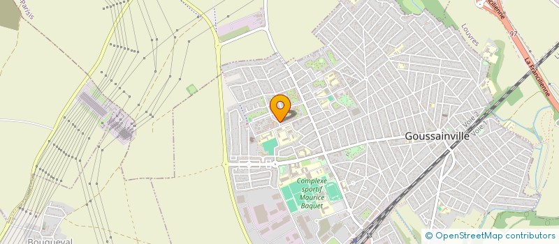 localisation de l'entreprise MADAME FATIMA BELOUCIF  GOUSSAINVILLE