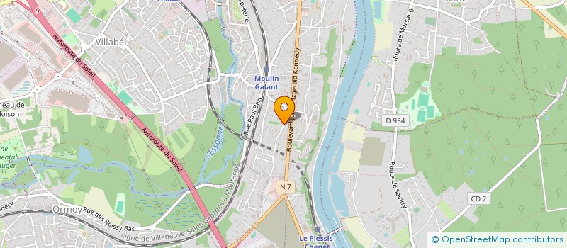 localisation de l'entreprise MADAME FATIMA BEN HAMADA à CORBEIL-ESSONNES
