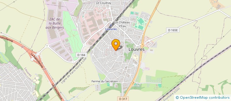 localisation de l'entreprise MADAME FATIMA BEN MOUL BLED  LOUVRES