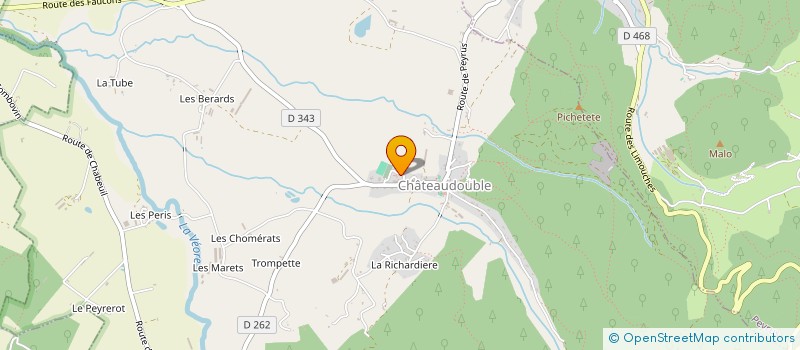 localisation de l'entreprise MADAME FATIMA BENABID  CHATEAUDOUBLE