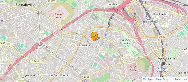 localisation de l'entreprise MADAME FATIMA BENAISSA à MONTREUIL