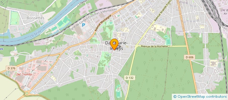 localisation de l'entreprise MADAME FATIMA BENAISSI à DAMMARIE-LES-LYS