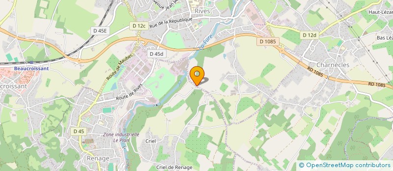 localisation de l'entreprise MADAME FATIMA BENAMAR  RIVES