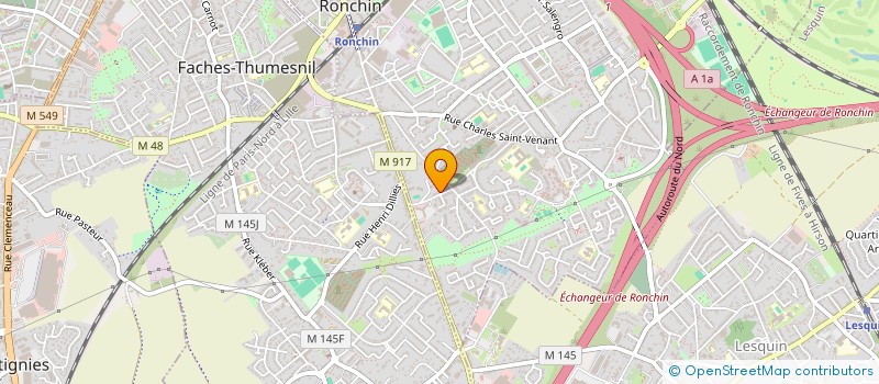 localisation de l'entreprise MADAME FATIMA BENCHRIFA à RONCHIN