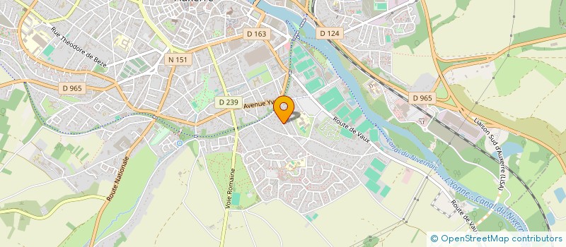 localisation de l'entreprise MADAME FATIMA BENDJEBBOUR  SAINT-GEORGES-SUR-BAULCHE