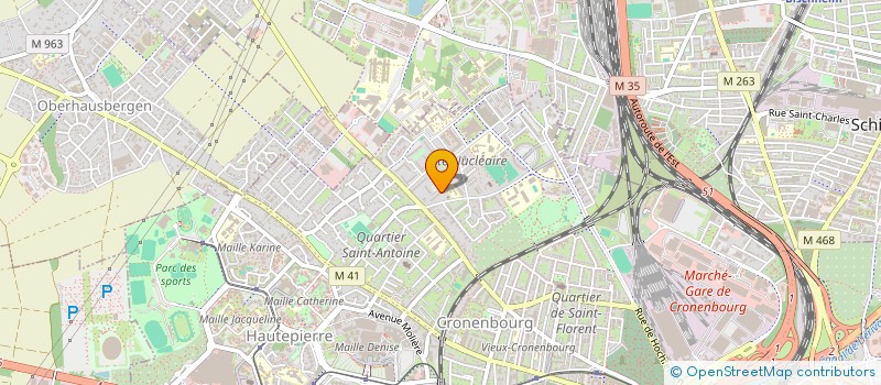 localisation de l'entreprise MADAME FATIMA BENOSTMANE à STRASBOURG