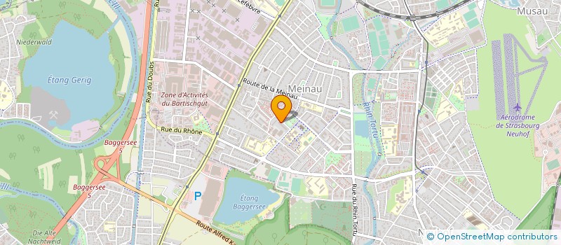 localisation de l'entreprise MADAME FATIMA BENOUALIDI à STRASBOURG