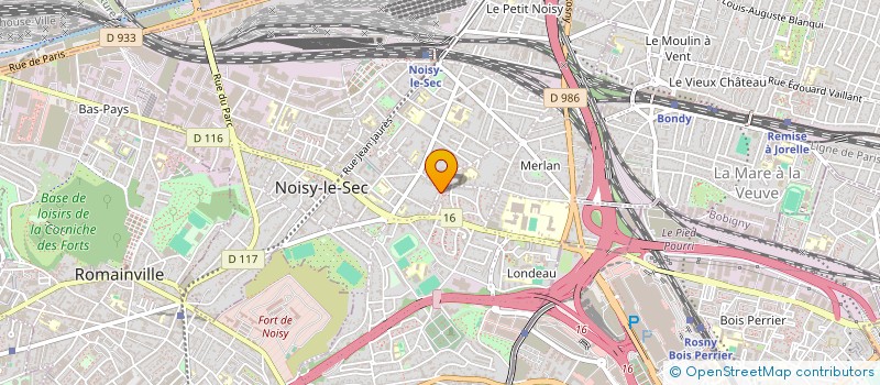 localisation de l'entreprise MADAME FATIMA BENSELLOUA à NOISY-LE-SEC