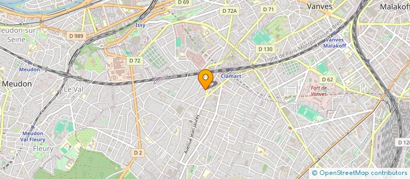 localisation de l'entreprise MADAME FATIMA BENTAHAR  CLAMART