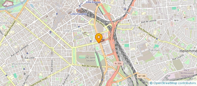 localisation de l'entreprise MADAME FATIMA BERGHAZE à LILLE