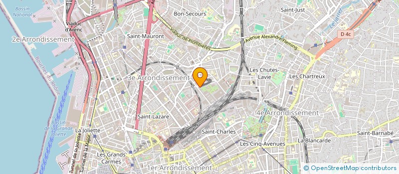 localisation de l'entreprise MADAME FATIMA BONNET à MARSEILLE