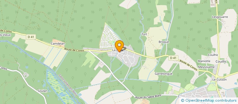 localisation de l'entreprise MADAME FATIMA BORGES  SAINT-JULIEN-EN-BORN