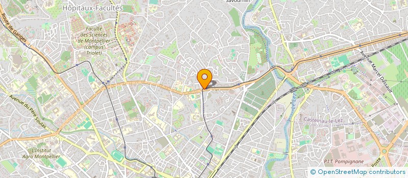 localisation de l'entreprise MADAME FATIMA BOUALAM  MONTPELLIER