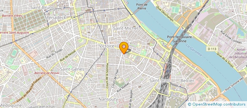 localisation de l'entreprise MADAME FATIMA BOUAOU  BORDEAUX