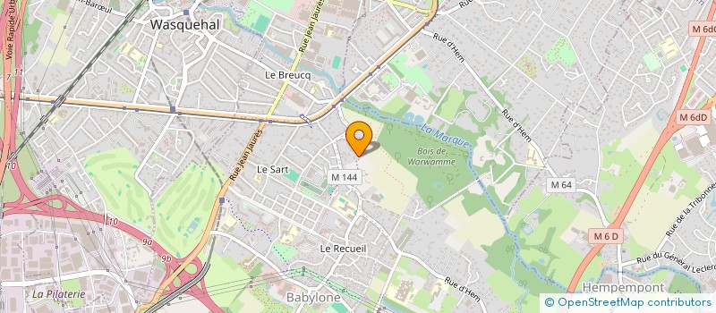 localisation de l'entreprise MADAME FATIMA BOUCHACHOU à VILLENEUVE-D'ASCQ