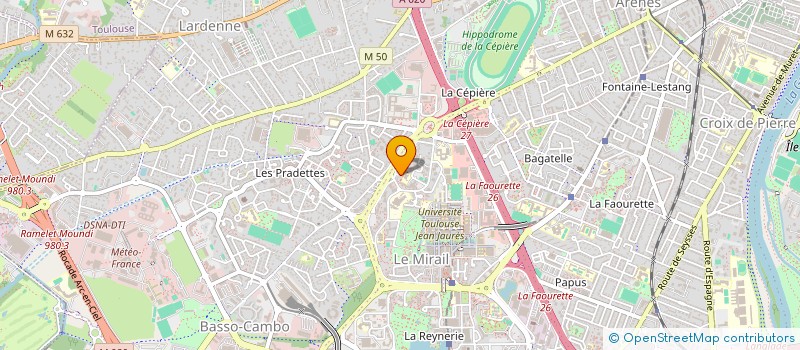 localisation de l'entreprise MADAME FATIMA BOUCIF  TOULOUSE