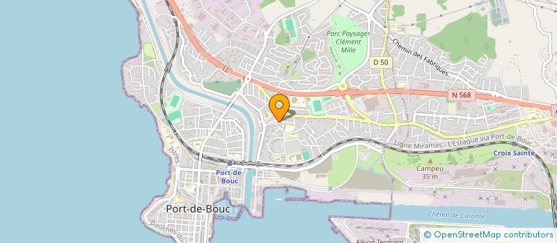 localisation de l'entreprise MADAME FATIMA BOUDABBOUZ  BEAUSOLEIL